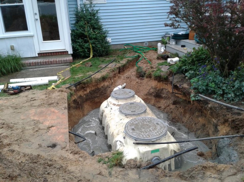 How to clear a clogged septic tank